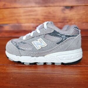 New Balance Shoes 993 Toddler 4 Gray Suede Athletic Sneakers